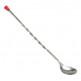 Маленькое фото товара - ЛОЖКА БАРМЕНСКАЯ МЕТАЛ С ПЯТКОЙ 25,5СМ MVQ 11002BS. Вариант №1