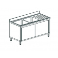 Маленькое фото товара - Ванна моечная APACH CHEF LINE L2S146-44RWSD. Вариант №1
