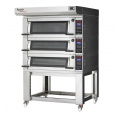 Маленькое фото товара - Печь подовая с подставкой без направляющих APACH BAKERY LINE E2K4L DPBI-T. Вариант №1