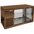 Маленькое фото товара - VRL 900 L Bronze настольная холодильная витрина. Вариант №1