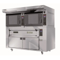 Маленькое фото товара - ПЕЧЬ КОНВЕКЦИОННАЯ С ПОДОМ С РАССТОЙКОЙ APACH BAKERY LINE 2K4TP DP+E4L18PA. Вариант №1