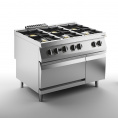 Маленькое фото товара - ПЛИТА ГАЗОВАЯ 6 КОНФОРОЧН. 900 СЕРИИ APACH CHEF LINE SLRRG129FGCS. Вариант №1