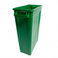 Маленькое фото товара - Trust Контейнер 1213GN SLIM ( L 50,7см, W 27,2см, h 75,6см, 87л с ручками, пластик, зеленый). Вариант №1
