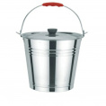 Маленькое фото товара - Ведро MX104-10L т.м. Appetite (нерж., 9,0л, с/кр). Вариант №1