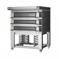 Маленькое фото товара - ПЕЧЬ ПОДОВАЯ С ПОДСТАВКОЙ С НАПРАВЛЯЮЩИМИ APACH BAKERY LINE E4L118PA + E4L218PS DPBI-T. Вариант №1