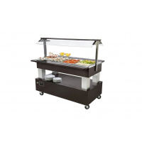Фото товара - Салат-бар Roller Grill SB 40 F B ВЕНГЕ