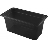 Фото товара - ГАСТРОЕМКОСТЬ GASTROMIX GN1/3-150 ПОЛИПРОПИЛЕН ЧЕРНАЯ GQ-PP011-PP