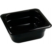 Фото товара - ГАСТРОЕМКОСТЬ GASTROMIX GN1/6-65 ПОЛИПРОПИЛЕН ЧЕРНАЯ GQ-PP016-PP