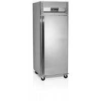 Фото товара - ШКАФ ХОЛОДИЛЬНЫЙ С ГЛУХОЙ ДВЕРЬЮ TEFCOLD BK850-P НЕРЖАВЕЮЩИЙ ПОД ПРОТИВНИ 600Х400/800ММ