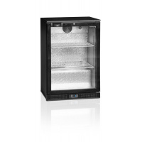 Фото товара - ШКАФ ХОЛОДИЛЬНЫЙ СО СТЕКЛОМ TEFCOLD DB125H-I БАРНЫЙ ЧЕРНЫЙ