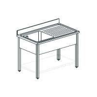 Фото товара - Ванна моечная APACH CHEF LINE LS106-54RWSH