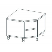 Фото товара - Стол угловой открытый APACH CHEF LINE LWT710SH2