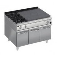 Фото товара - Плита со сплошной поверхностью газовая 900 серии APACH CHEF LINE LRSTG129R2SXCS