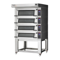 Фото товара - Печь подовая с подставкой без направляющих APACH BAKERY LINE E2K3L DP