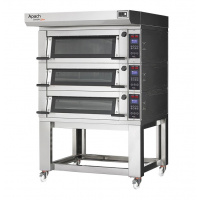 Фото товара - Печь подовая с подставкой без направляющих APACH BAKERY LINE E2K4L DP
