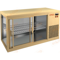 Фото товара - VRL 1100 R Beige настольная холодильная витрина