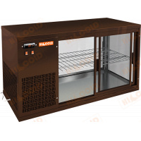Фото товара - VRL 1300 L Brown настольная холодильная витрина
