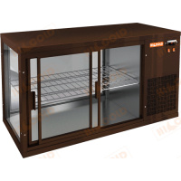 Фото товара - VRL 1100 R Brown настольная холодильная витрина