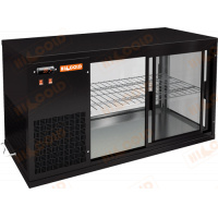 Фото товара - VRL 1100 L Black настольная холодильная витрина