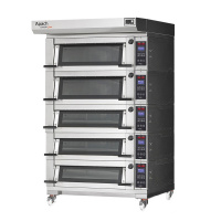 Фото товара - ПЕЧЬ ПОДОВАЯ С ПОДСТАВКОЙ БЕЗ НАПРАВЛЯЮЩИХ APACH BAKERY LINE E2L318PA + E2L224PAL DPBI-T