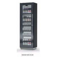 Фото товара - ШКАФ ВИННЫЙ СТАТ. ENOFRIGO MIAMI MEDIUM RF T + 3 DR ЧЕРНЫЙ