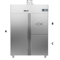 Фото товара - ШКАФ КОМБИНИРОВАННЫЙ 1400 ЛИТРОВ APACH CHEF LINE LCK140N1P1M1D3