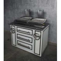 Фото товара - ГРИЛЬ-МАНГАЛ УГОЛЬНЫЙ GRILL MASTER PALERMO GRILL GM (PARILLA) 11319