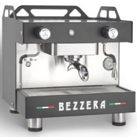 Фото товара - КОФЕМАШИНА ПОЛУАВТОМАТ BEZZERA MODA PM 1GR ЧЕРНАЯ МАТОВАЯ+ЭКОНОМАЙЗ+ПОДСВЕТ 1ФАЗА