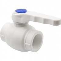 Фото товара - Кран шаровой THERMOLIGHT ручка PP-R 32 белый