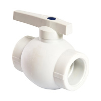 Фото товара - Кран шаровой THERMOLIGHT ручка PP-R 40 белый