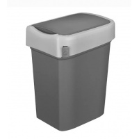 Фото товара - Контейнер для мусора Рестола серии Smart bin, 434258111, 50л, серый, с крышкой