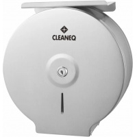 Фото товара - Диспенсер CLEANEQ KW-7300, для туалетной бумаги, с полкой