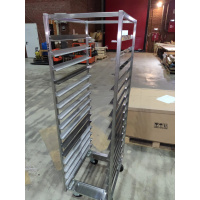Фото товара - S02_Тележка-шпилька WLBake КШн 15, TR Slim, 15 ур., 600х400, платформа, разборная, h1620мм