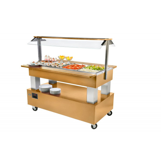 Большое фото товара - Салат-бар Roller Grill SB 40 F СВЕТЛЫЙ ДУБ, . Вариант №1