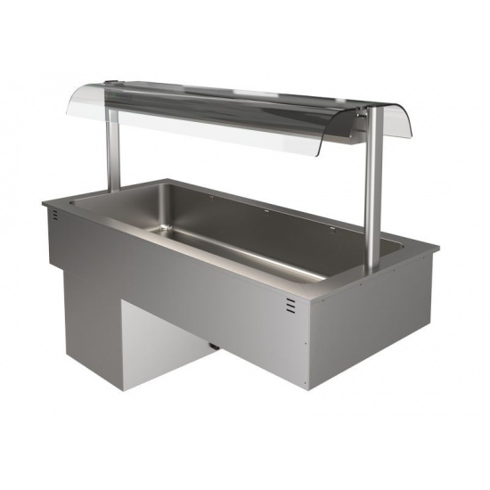 Большое фото товара - Ванна встраиваемая холодильная APACH CHEF LINE LWRSI2SR, . Вариант №1