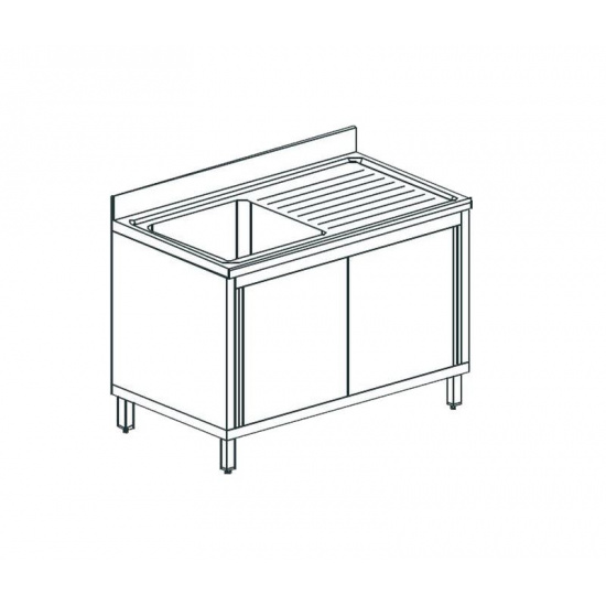 Большое фото товара - Ванна моечная APACH CHEF LINE LS106-54RWSD, . Вариант №1