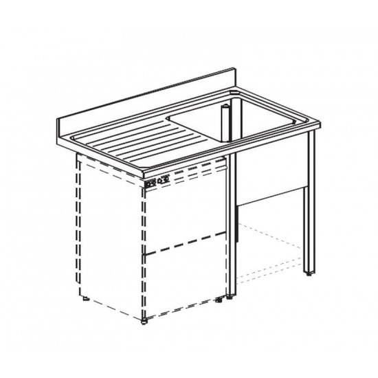 Большое фото товара - Ванна моечная APACH CHEF LINE LS157-65LWD, . Вариант №1