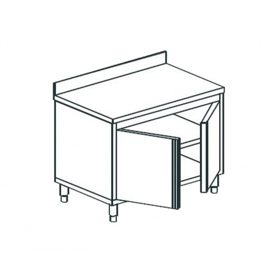 Большое фото товара - Стол производственный закрытый APACH CHEF LINE LWC610SH2HDU, . Вариант №1