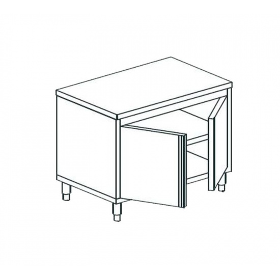 Большое фото товара - Стол производственный закрытый APACH CHEF LINE LWC68SH2HD, . Вариант №1
