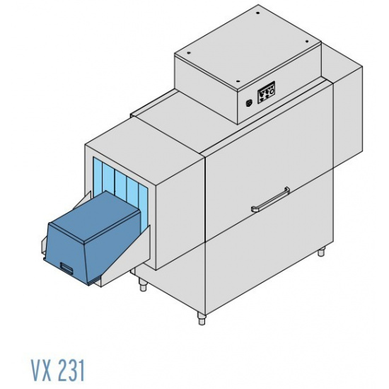 Большое фото товара - Машина д/мойки ящиков Dihr VX 231 DX+DR99+SC10+DDE, . Вариант №1