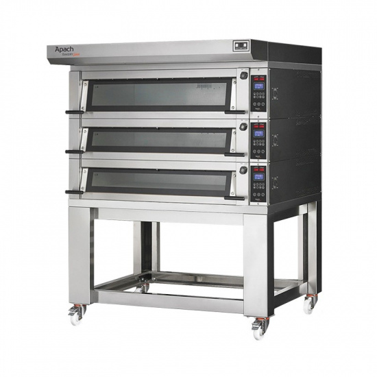 Большое фото товара - Печь подовая с подставкой без направляющих APACH BAKERY LINE E6K2L DP, . Вариант №1
