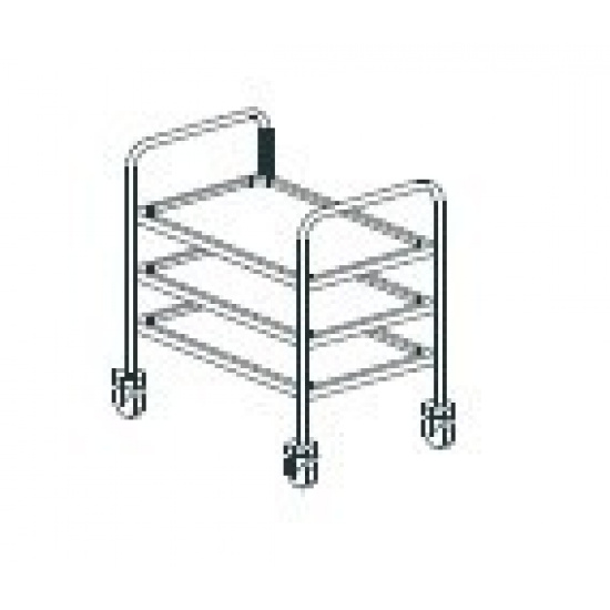 Большое фото товара - ТЕЛЕЖКА СЕРВИСНАЯ APACH CHEF LINE LWBS805094, . Вариант №1