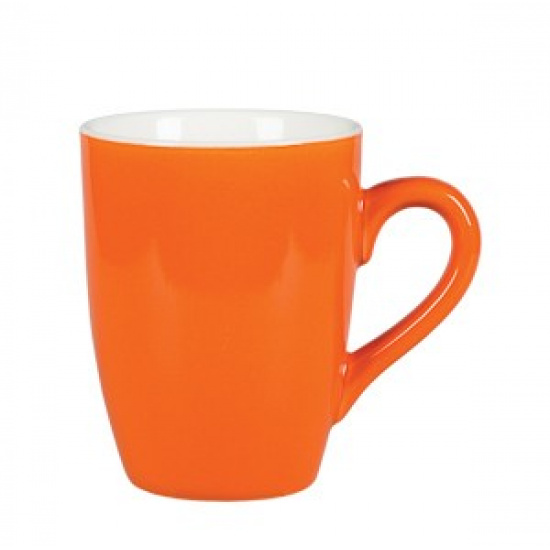Большое фото товара - Кружка Barista (Бариста) 320 мл, оранжевый цвет, P.L. Proff Cuisine, 2620 (orange) кор=36/6. Вариант №2