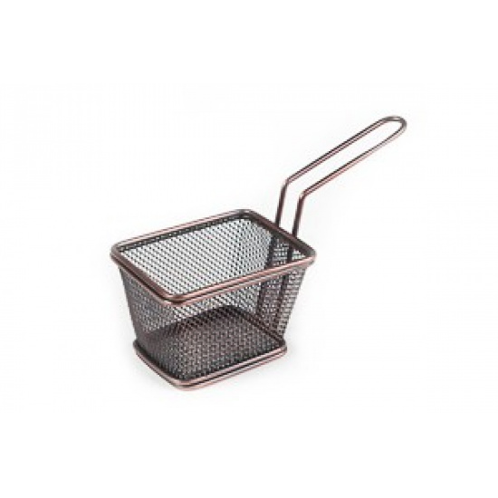 Большое фото товара - Корзинка Antique Copper для подачи 10*9 см, нержавейка, P.L. Proff Cuisine, 73038029 / SG-95350 (A). Вариант №2