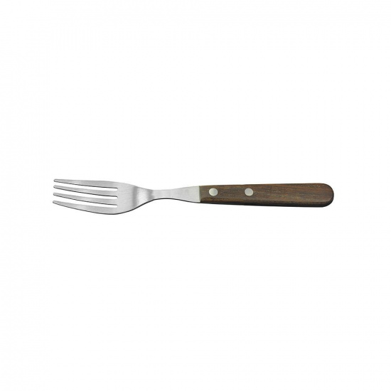 Большое фото товара - Вилка для стейка 19,5 см, деревянная ручка, P.L. Proff Cuisine, LB-26A. Вариант №1