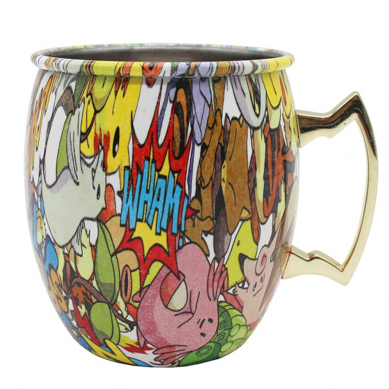 Большое фото товара - Кружка Moscow Mule-Animal 550 мл, нержавейка, P.L.-Barbossa, MUGS0026. Вариант №1