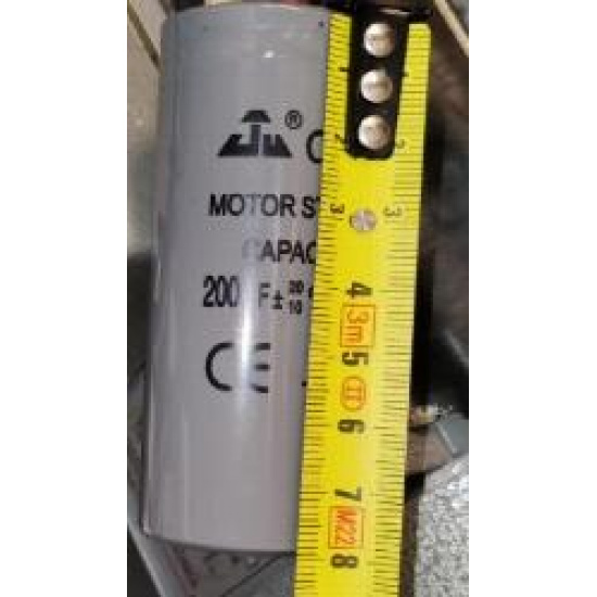 Большое фото товара - КОНДЕНСАТОР ПОМПЫ INDOKOR IVP-400/2F 200МКФ 250 В, . Вариант №1