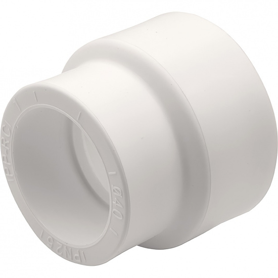 Большое фото товара - Муфта THERMOLIGHT переходная PP-R НР-ВР 63/40 белый (5/90), UPF 016 63 40 00 W. Вариант №1