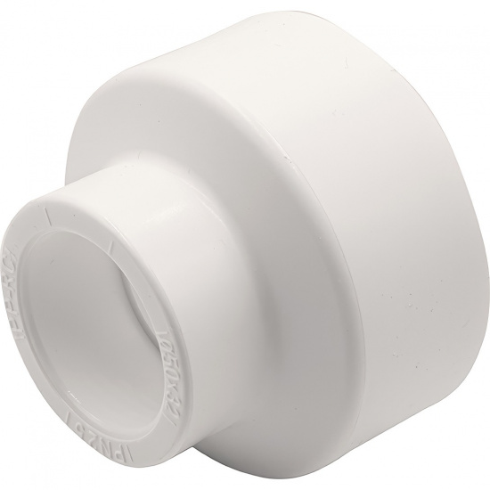 Большое фото товара - Муфта THERMOLIGHT переходная PP-R 50/32 белый (20/120), UPF 015 50 32 00 W. Вариант №1