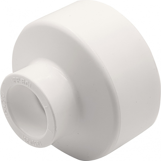 Большое фото товара - Муфта THERMOLIGHT переходная PP-R 50/25 белый (20/120), UPF 015 50 25 00 W. Вариант №1